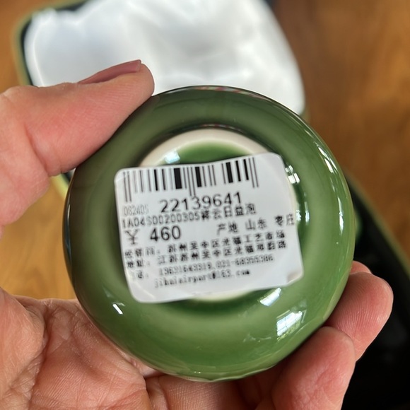 Acera Liven New Chinese Tea Set Jade Green Ceramic - Picture 4 of 9